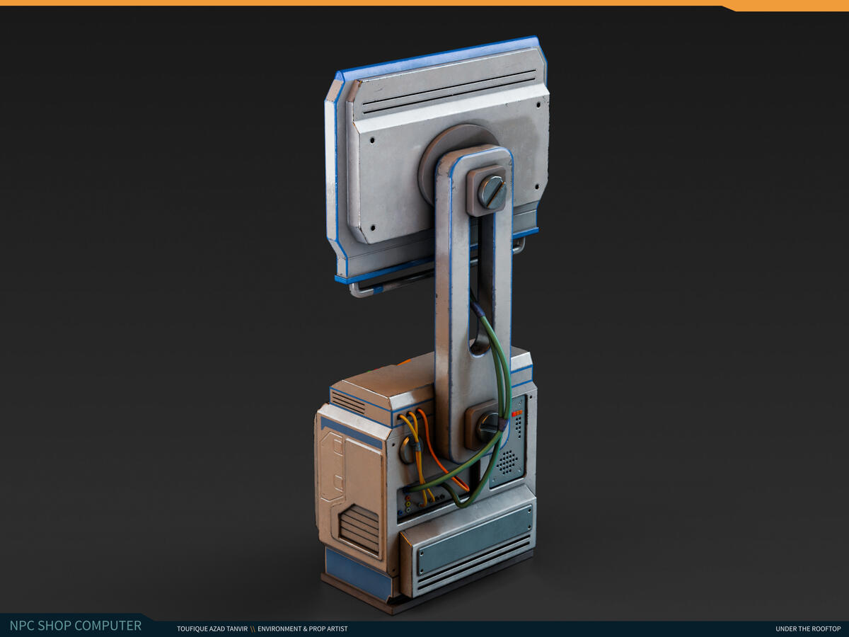 npc shop computer back render. npc shop computer back render.